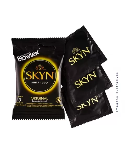 PRESERVATIVO BLOWTEX SKYN ORIGINAL C/3 UND (BLOWTEX)