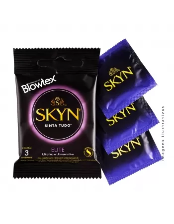 PRESERVATIVO BLOWTEX SKYN ELITE C/3 UND (BLOWTEX)