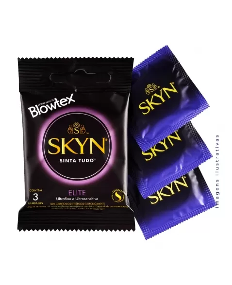 PRESERVATIVO BLOWTEX SKYN ELITE C/3 UND (BLOWTEX)