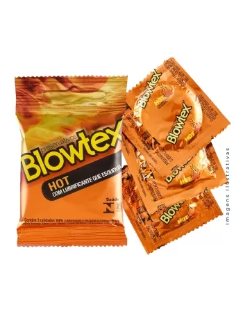 PRESERVATIVO BLOWTEX HOT C/3 UND (BLOWTEX)