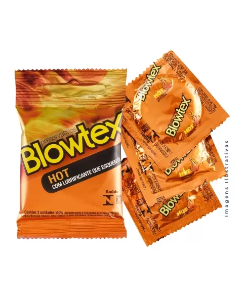 PRESERVATIVO BLOWTEX HOT C/3 UND (BLOWTEX)