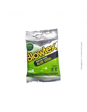 PRESERVATIVO BLOWTEX SENSITIVE C/3 UND (BLOWTEX)