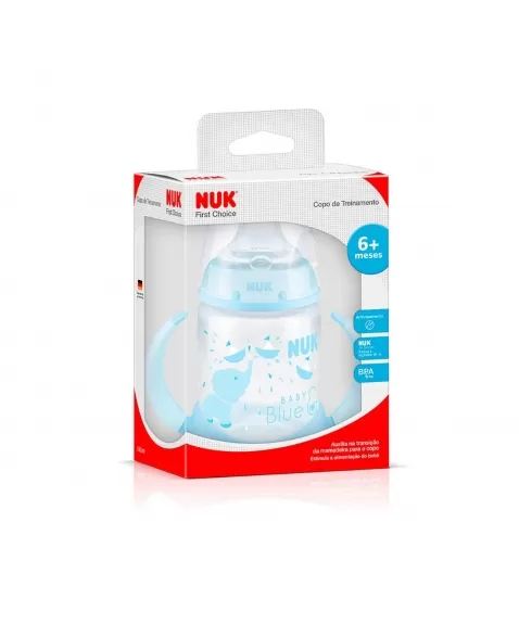 COPO DE TREINAMENTO SILICONE BLUE 150ML (PA7600-1B) (NUK)