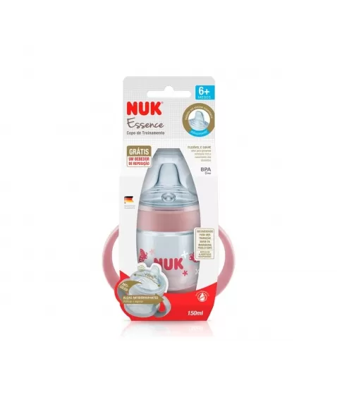 COPO DE TREINAMENTO SILICONE ROSE 150ML (PA7600-1G) (NUK)