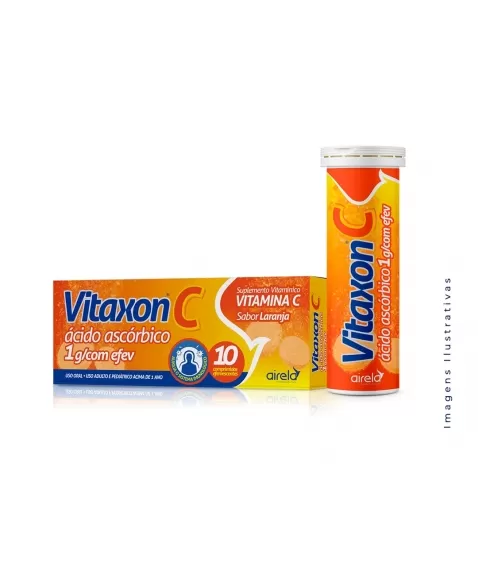 VITAXON C 1G EFERVESCENTE VITAMINA C C/10 UND (AIRELA)