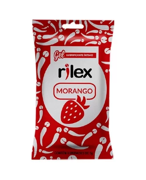 LUBRIFICANTE RILEX MORANGO SACHE C/3 5G (INOVATEX)