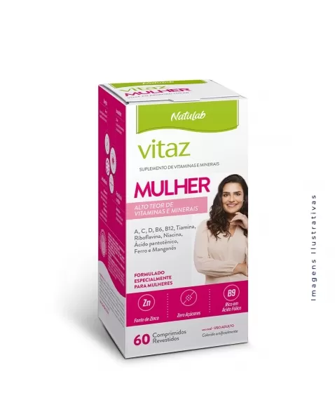 VITAZ MULHER C/60CPR (NATURELIFE)