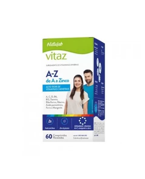 VITAZ AZ C/60CPR VITAMINA A-Z (NATURELIFE)