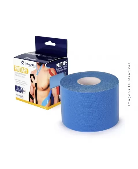 FITA DE KINESIO 5M X 5CM AZUL PROTAPE (INCOTERM)