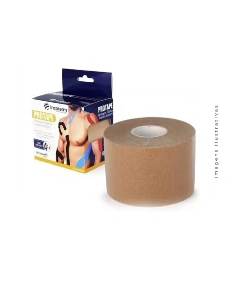 FITA DE KINESIO 5M X 5CM BEGE PROTAPE (INCOTERM)