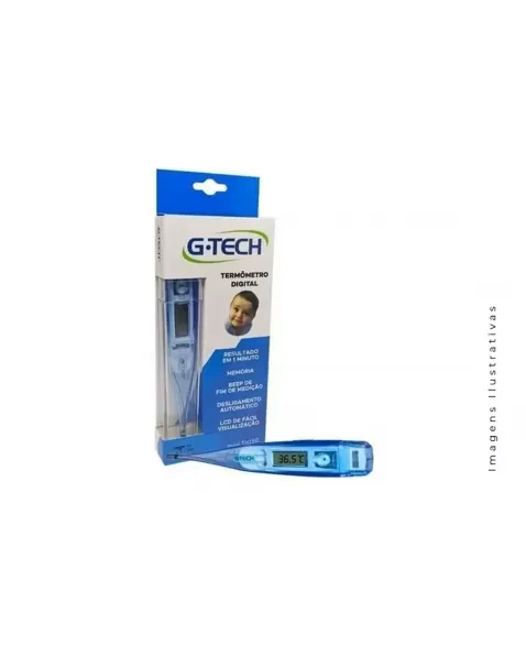 TERMOMETRO DIGITAL G-TECH AZUL (TH150) (ACCUMED)