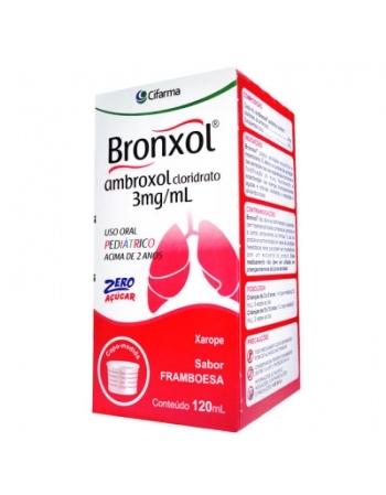 BRONXOL XAROPE INFANTIL 120ML AMBROXOL (CIFARMA)