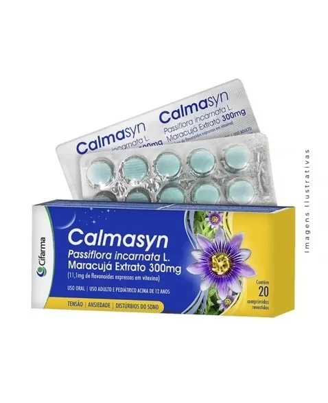 CALMASYN 300MG C/20CPR PASSIFLORA (CIFARMA)