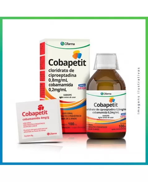 COBAPETIT XAROPE CIPROEPTADINA + COBAMAMIDA 100ML (CIFARMA)