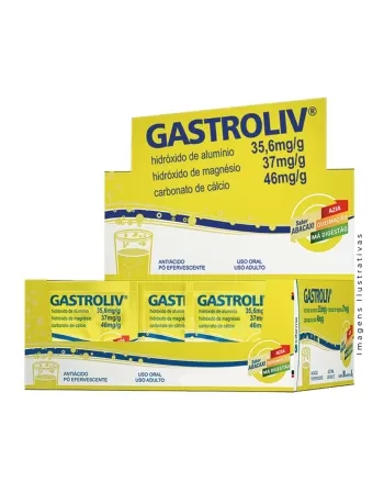 GASTROLIV ABACAXI C/100 SACHES (CIFARMA)