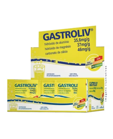 GASTROLIV ABACAXI C/100 SACHES (CIFARMA)