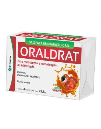 ORALDRAT PO REIDRATANTE GUARANA C/4 UND (CIFARMA)