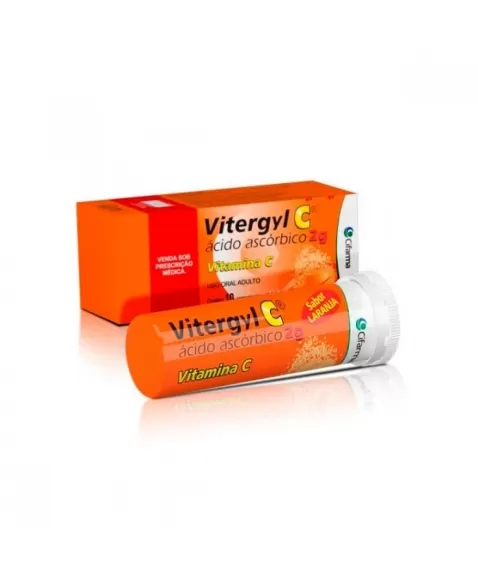 VITERGYL C 2G EFERVESCENTE VITAMINA C C/10 UND (CIFARMA)