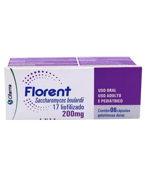 FLORENT 200MG C/6CAPS (CIFARMA)