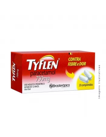 TYFLEN 750MG C/20CPR PARACETAMOL (BRASTERAPICA)