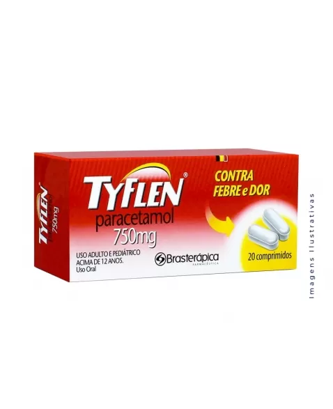 TYFLEN 750MG C/20CPR PARACETAMOL (BRASTERAPICA)