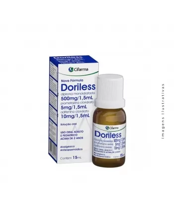 DORILESS GOTAS 15ML DIPIRONA + PROMET + ADIFENINA (CIFARMA)