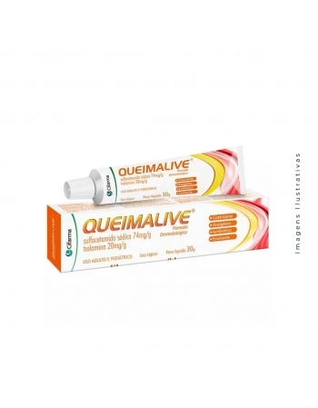 QUEIMALIVE SUN SPRAY 50ML SULFACETAMIDA + TROLAMINA (CIFARMA)