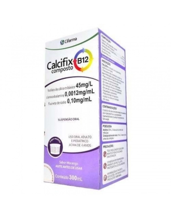 CALCIFIX COMPOSTO B-12 SUSPENSAO 300ML (CIFARMA)