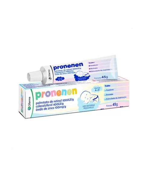 PRONENEN POMADA 45G RETINOL + COLECALCIFEROL + OXIDO DE ZINCO (CIFARMA)