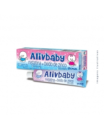 ALIVBABY POMADA 20G NISTATINA + OXIDO DE ZINCO (CAZI)