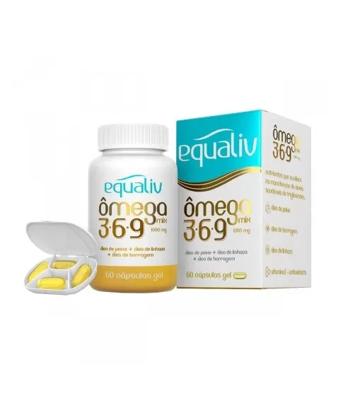 OMEGA 3-6-9 1000MG MIX C/60CAPS (EQUALIV)