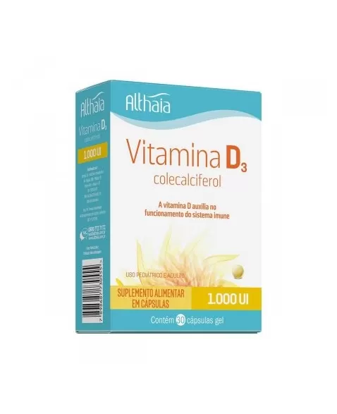 VITAMINA D 1.000UI C/30CAPS (ALTHAIA)