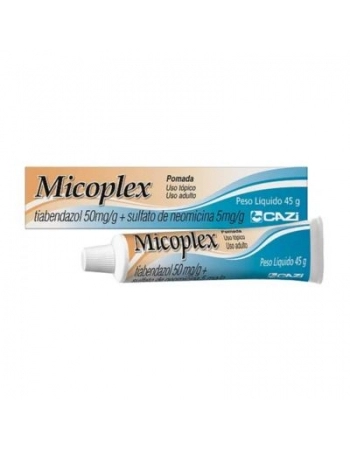 MICOPLEX POMADA 45G TIABENDAZOL + NEOMICINA (CAZI)