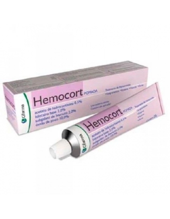 HEMOCORT POMADA 25G C/1 APLICADOR P/HEMORROIDAS (CIFARMA)