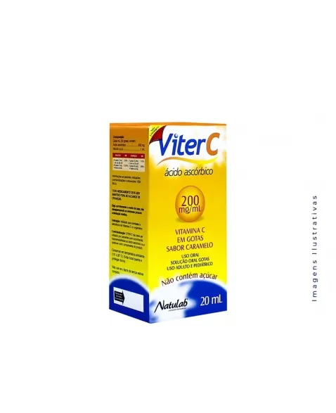 VITER C GOTAS 20ML VITAMINA C (NATULAB)