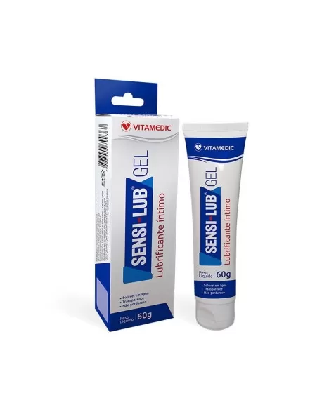 LUBRIFICANTE SENSI-LUB GEL 60G (VITAMEDIC)