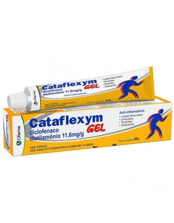 CATAFLEXYM GEL 60G DICLOFENACO DIETILAMONIO (CIFARMA)