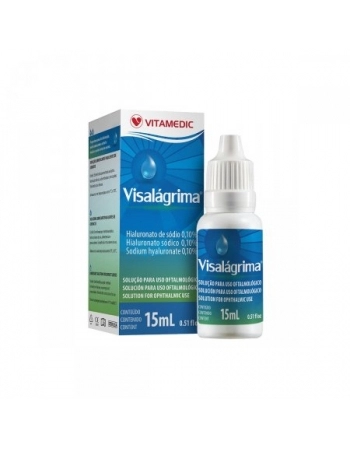 VISALAGRIMA LUBRIFICANTE OCULAR 15ML (HYABAK) (VITAMEDIC)