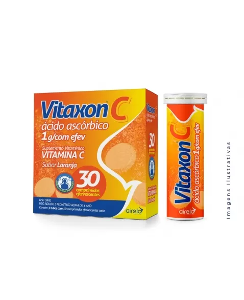 VITAXON C 1G EFERVESCENTE VITAMINA C 3 X 10 (AIRELA)