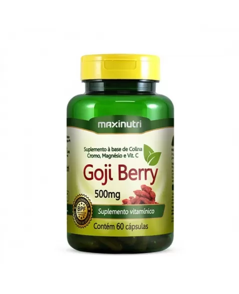 GOJI BERRY 500MG C/60CAPS (MAXINUTRI)