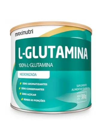 L-GLUTAMINA 300G (MAXINUTRI)