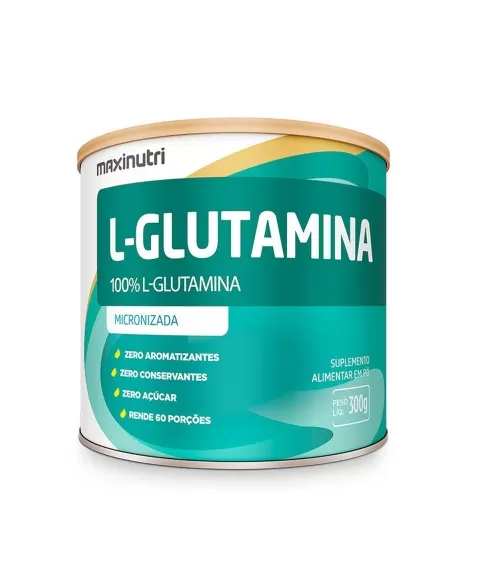 L-GLUTAMINA 300G (MAXINUTRI)