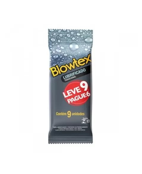 PRESERVATIVO BLOWTEX LUBRIFICANTE C/9 UND (BLOWTEX)