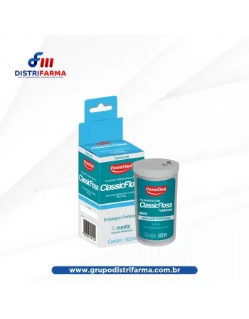 FIO DENTAL CLASSIC FLOSS MENTA 500M (2140) (POWERDENT)