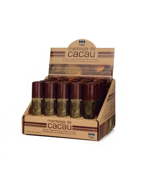 MANTEIGA CACAU ROLLON 6ML C/20 UND (HADASSAH)