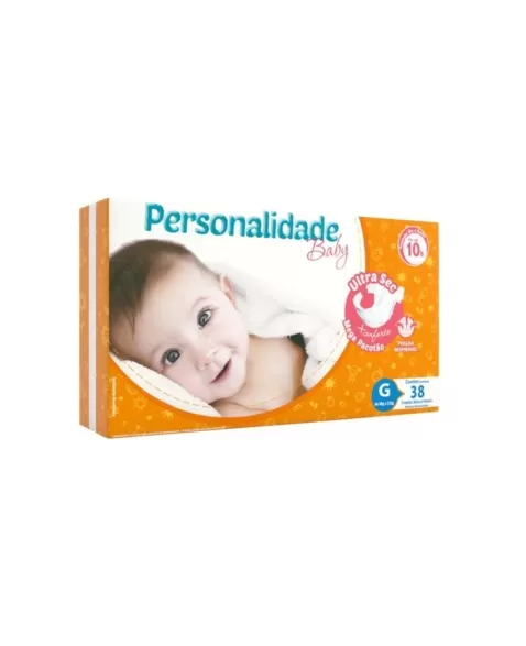 FRALDA PERSONALIDADE BABY ULTRASEC G C/38 UND (EUROFRAL)