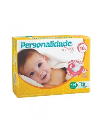 FRALDA PERSONALIDADE BABY ULTRASEC XXG C/28 UND (EUROFRAL)