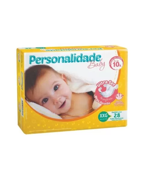 FRALDA PERSONALIDADE BABY ULTRASEC XXG C/28 UND (EUROFRAL)