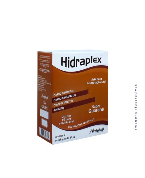 HIDRAPLEX PO REIDRATANTE GUARANA C/4 UND (NATULAB)