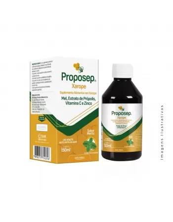 MEL C/PROP/VITAMINA C/ZINCO XAROPE 150ML PROPOSEP (ARTE NATIVA)